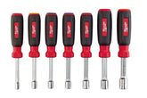 Milwaukee 48-22-2507 Nut Driver Set, 7-Piece, Steel, Chrome
